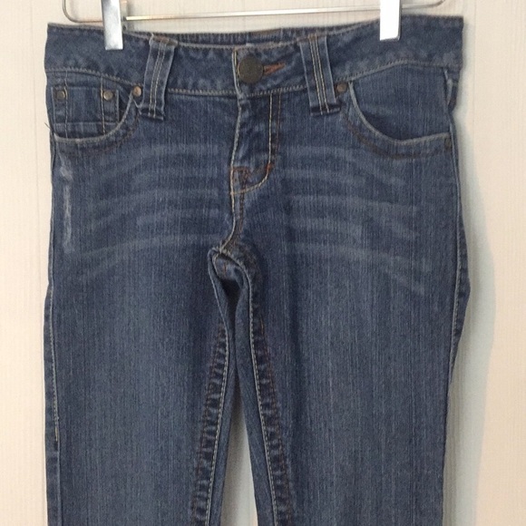 REFUGE Low Rise jeans skinny distressed Sz 5 - Picture 3 of 7